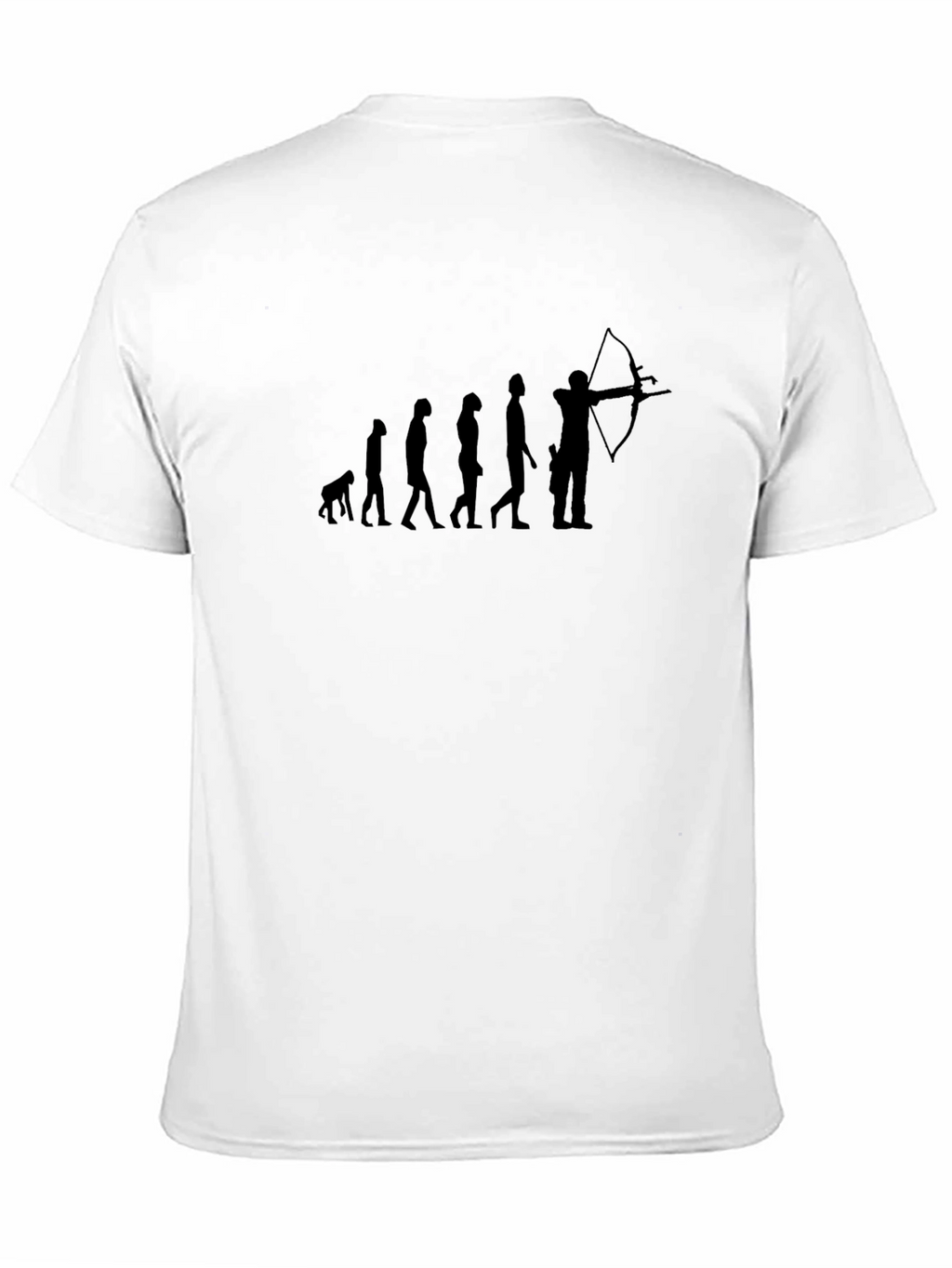 Evolution of Archery Black T-Shirt