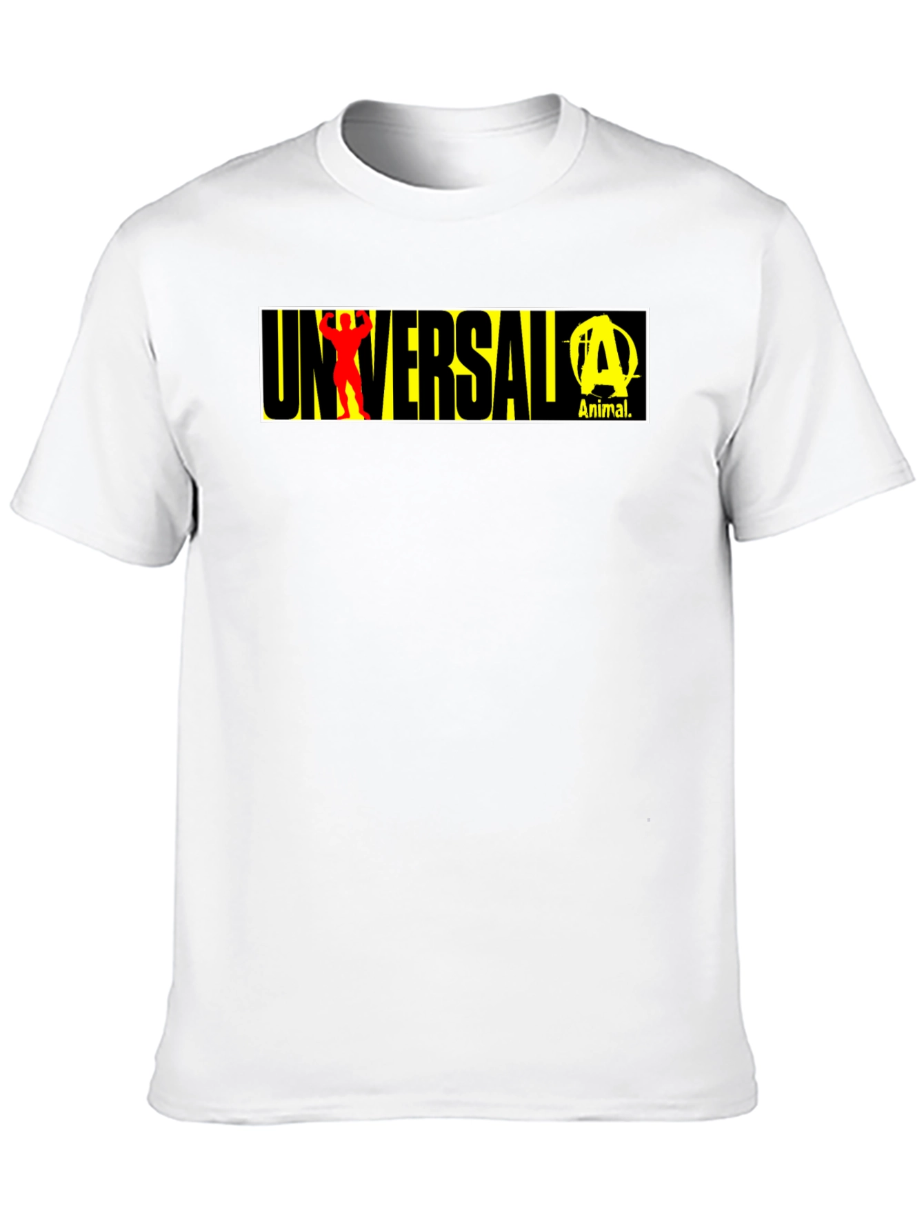 Universal Animal Graphic T-Shirt - Black