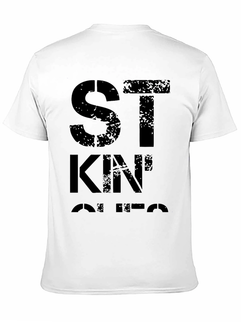 Stencil King T-Shirt - Military Style Tee