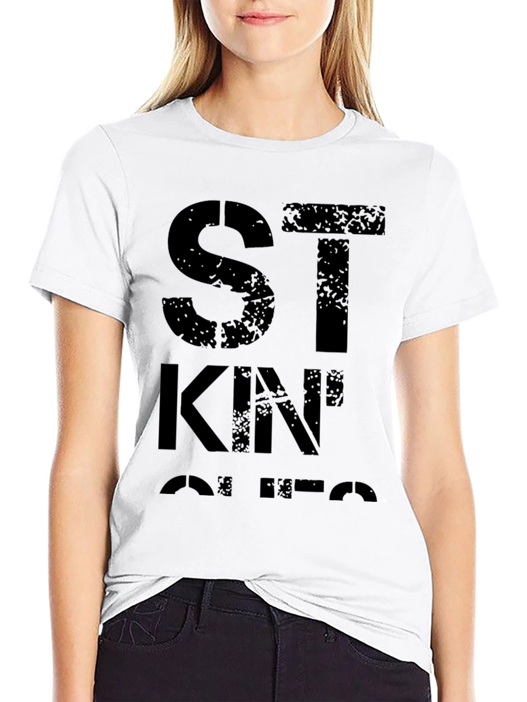 Stencil King T-Shirt - Military Style Tee