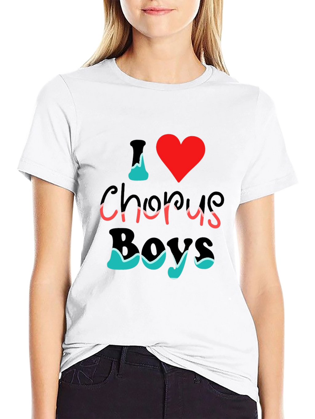 I Love Chorus Boys T-Shirt