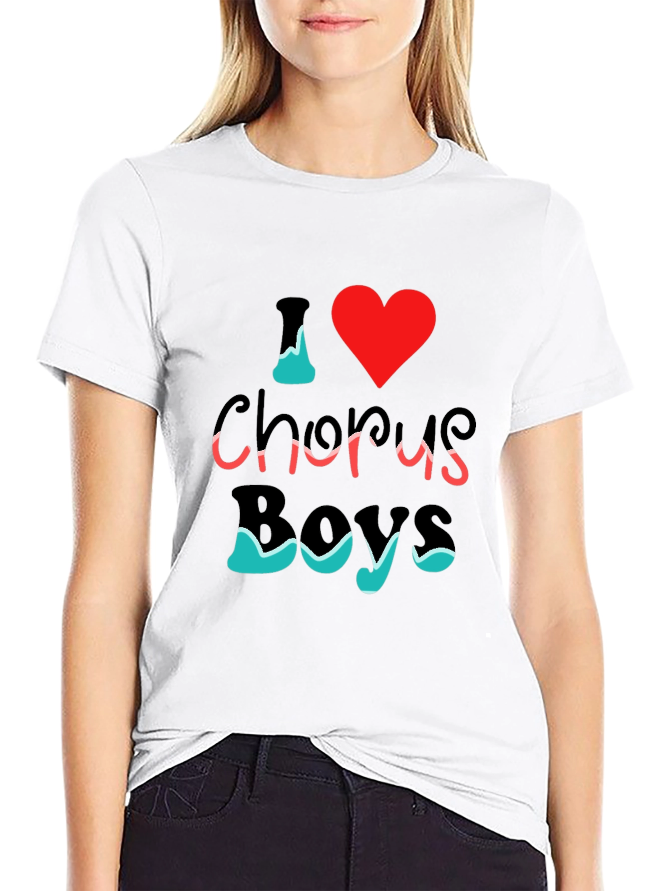 I Love Chorus Boys T-Shirt