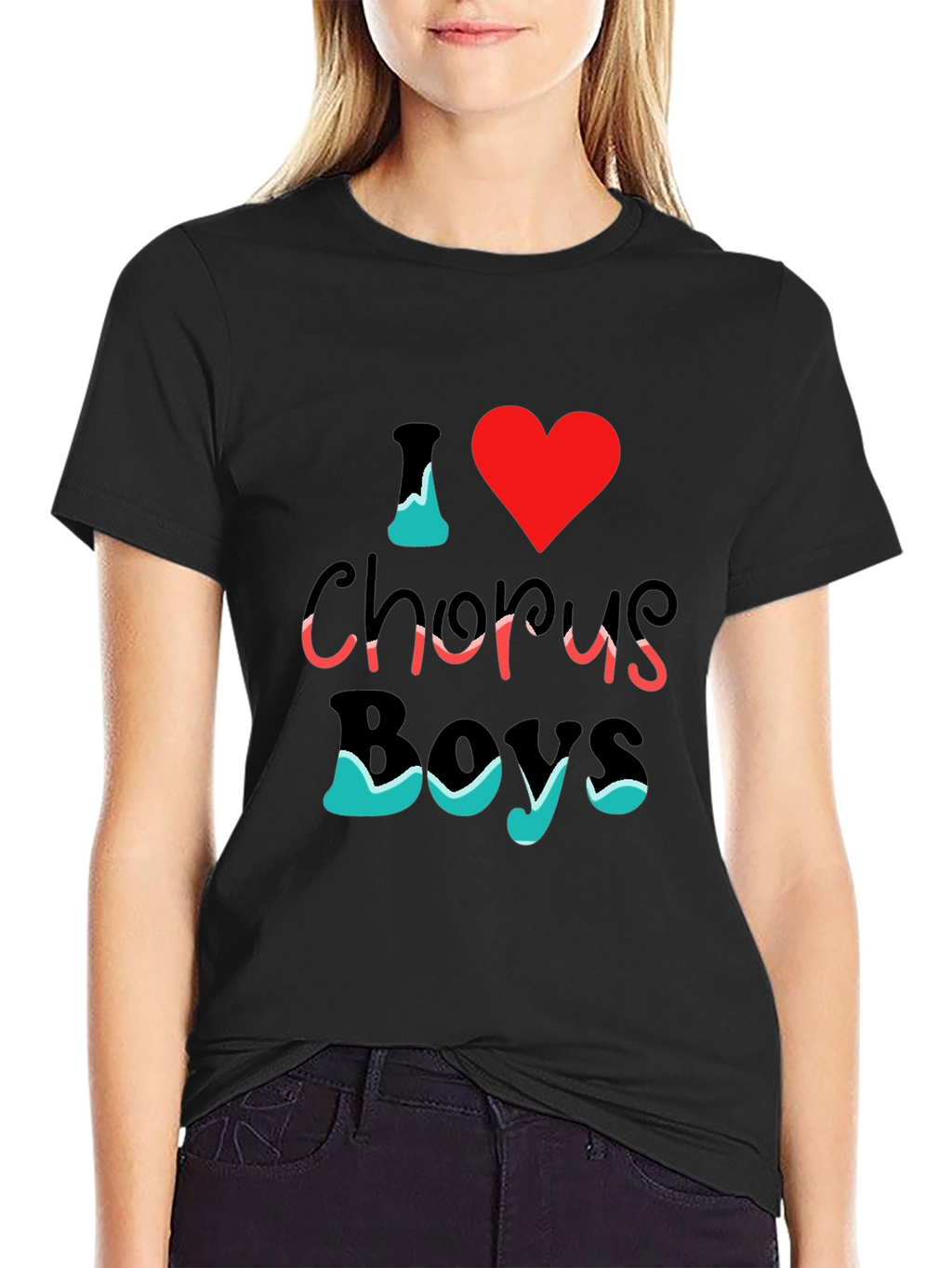 I Love Chorus Boys T-Shirt