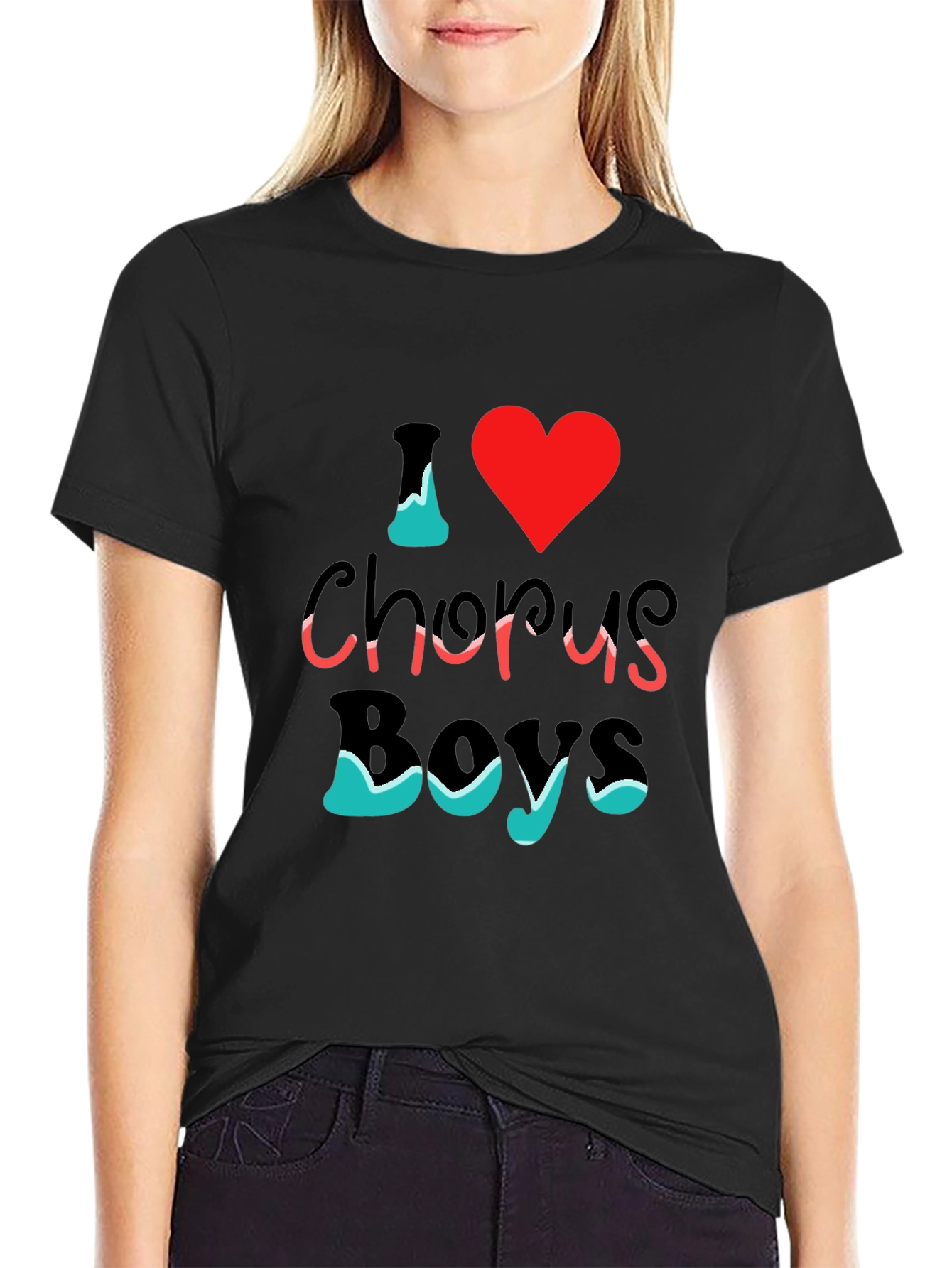 I Love Chorus Boys T-Shirt