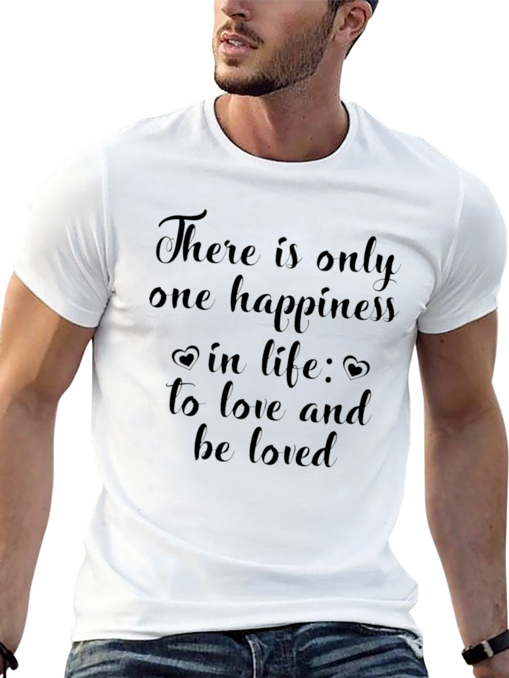 Love & Happiness Graphic T-Shirt