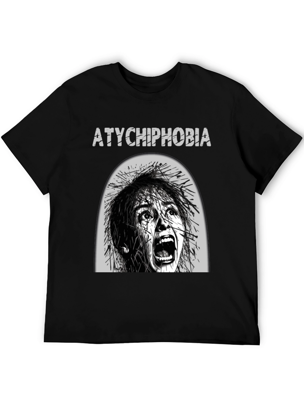 Atychiphobia Fear of Failure Graphic Tee