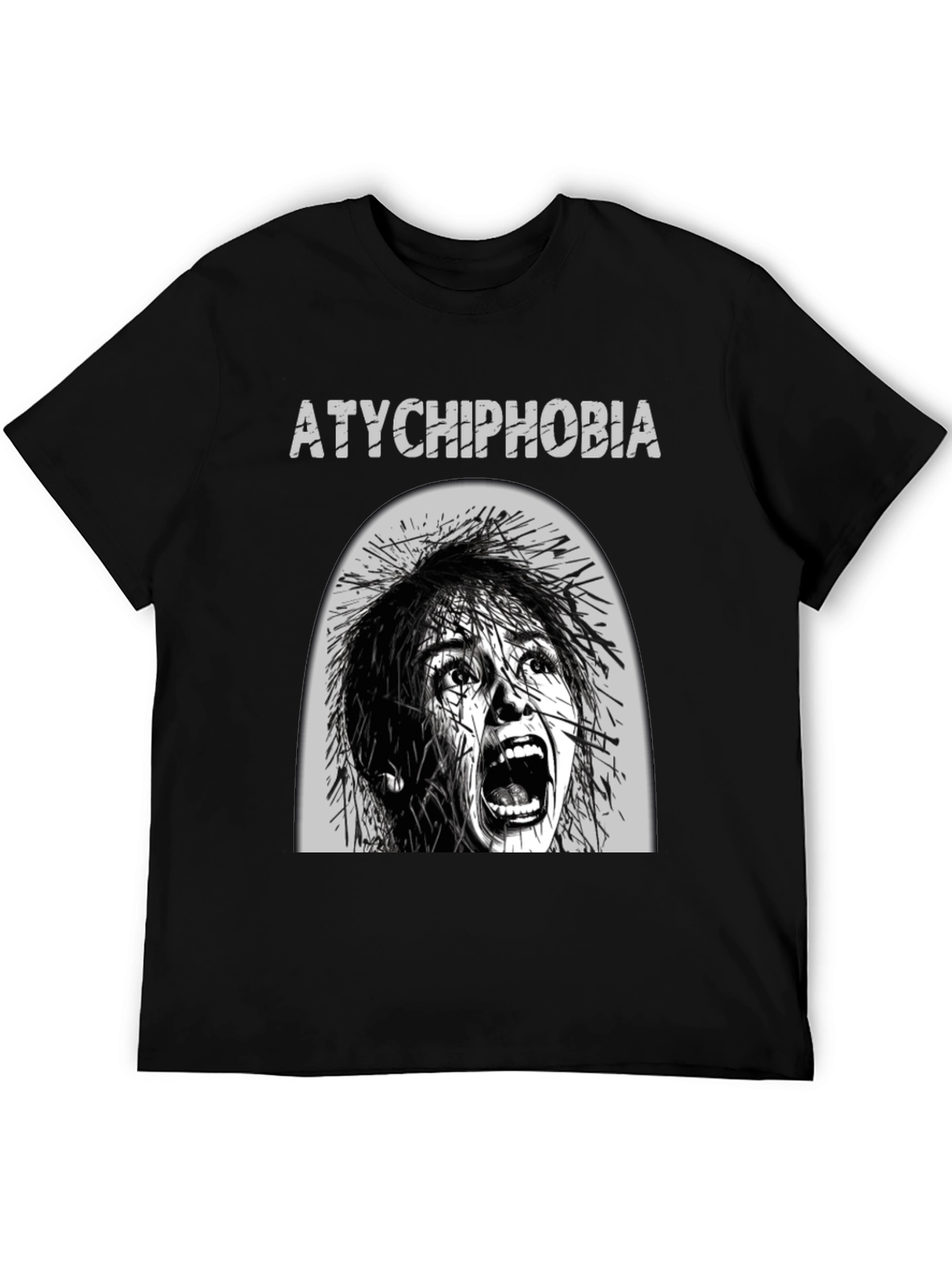 Atychiphobia Fear of Failure Graphic Tee