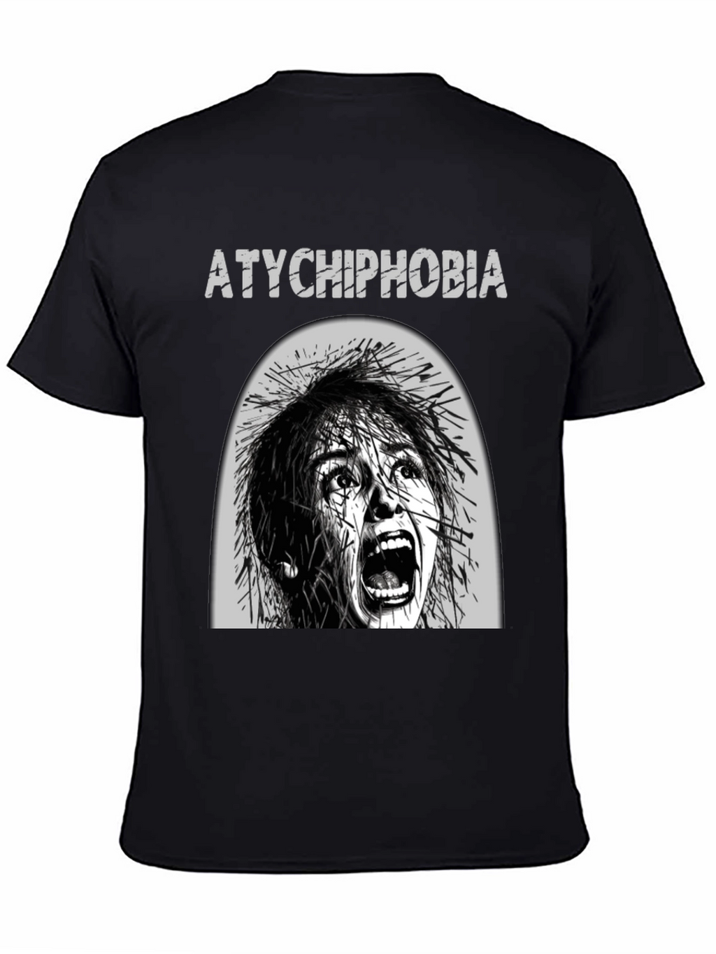 Atychiphobia Fear of Failure Graphic Tee