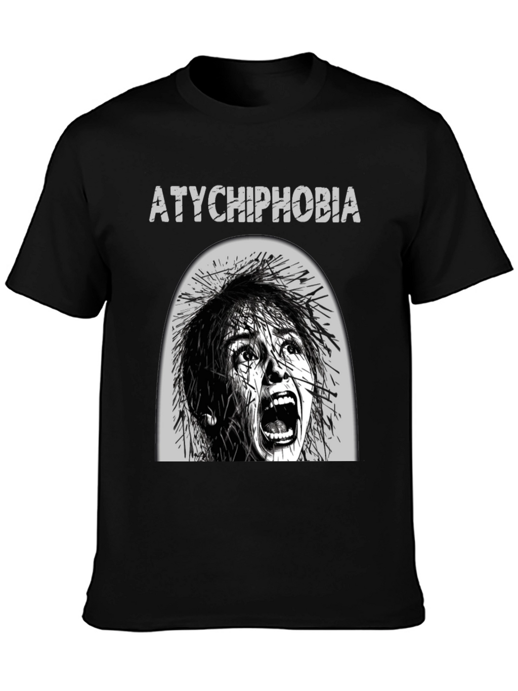 Atychiphobia Fear of Failure Graphic Tee