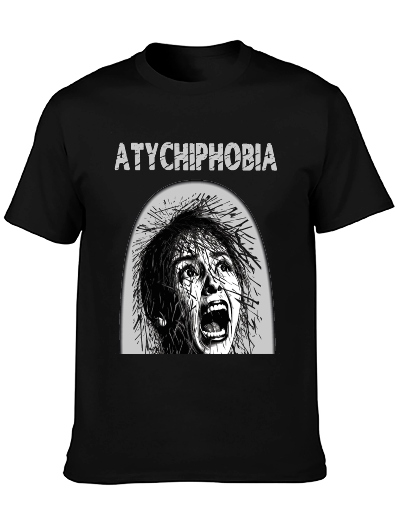 Atychiphobia Fear of Failure Graphic Tee
