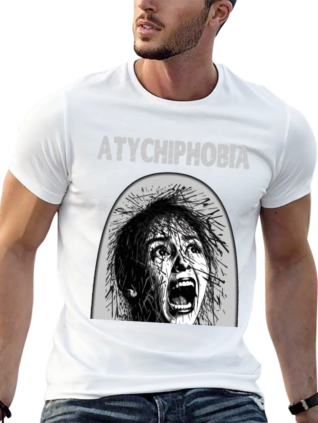 Atychiphobia Fear of Failure Graphic Tee