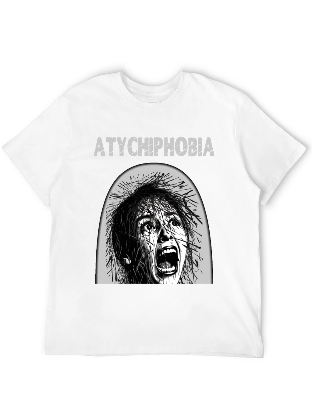 Atychiphobia Fear of Failure Graphic Tee