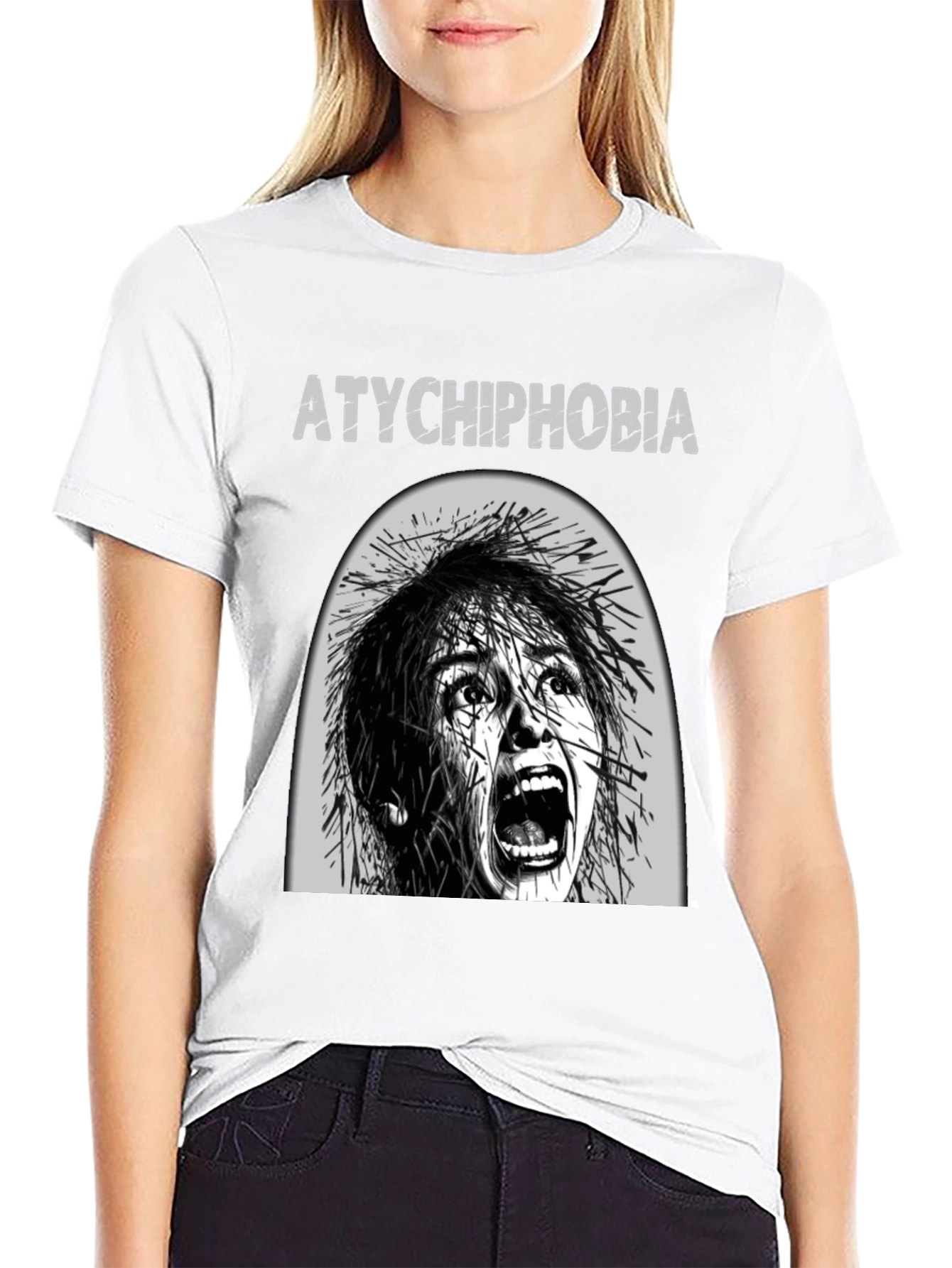 Atychiphobia Fear of Failure Graphic Tee