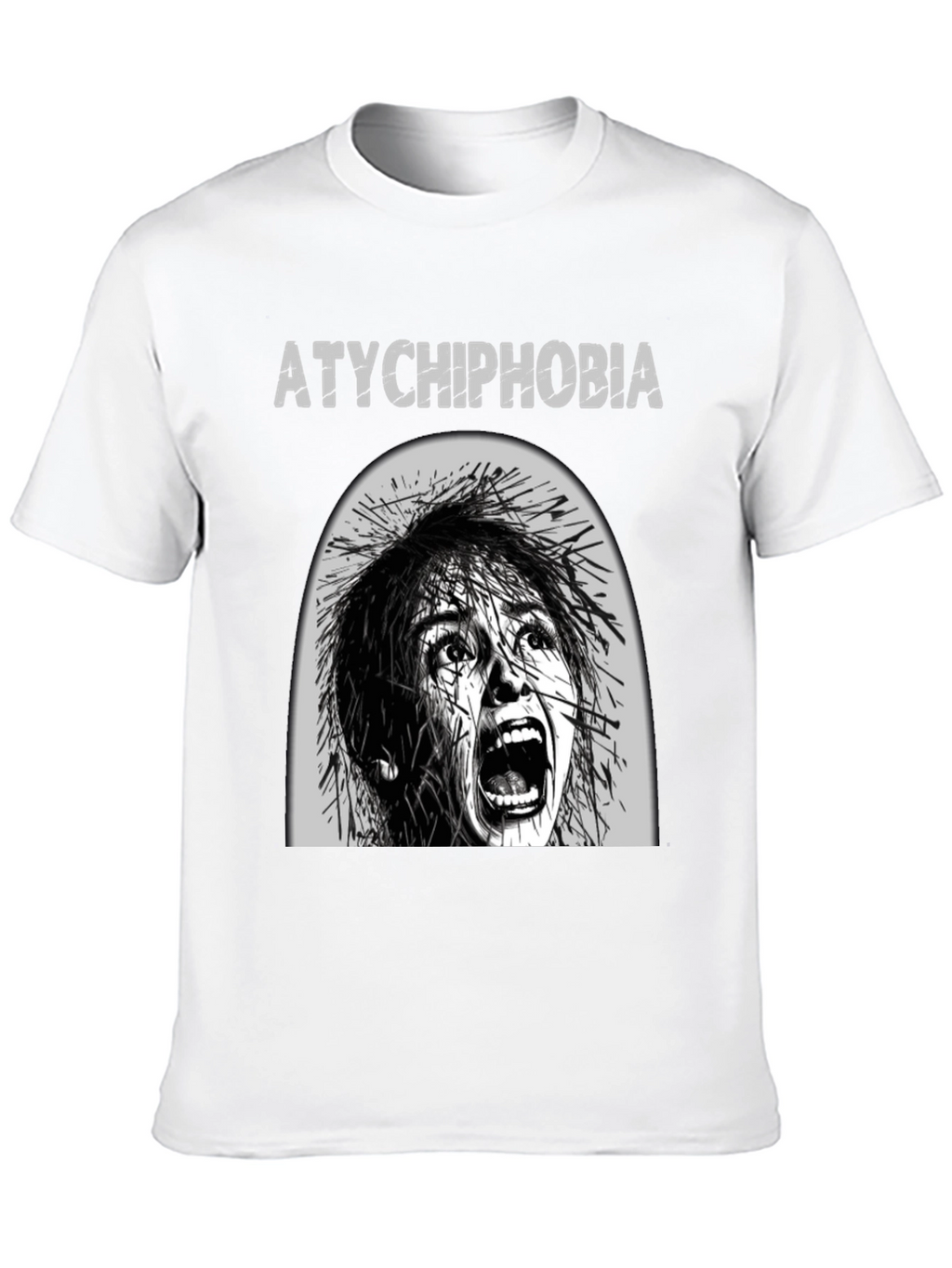 Atychiphobia Fear of Failure Graphic Tee