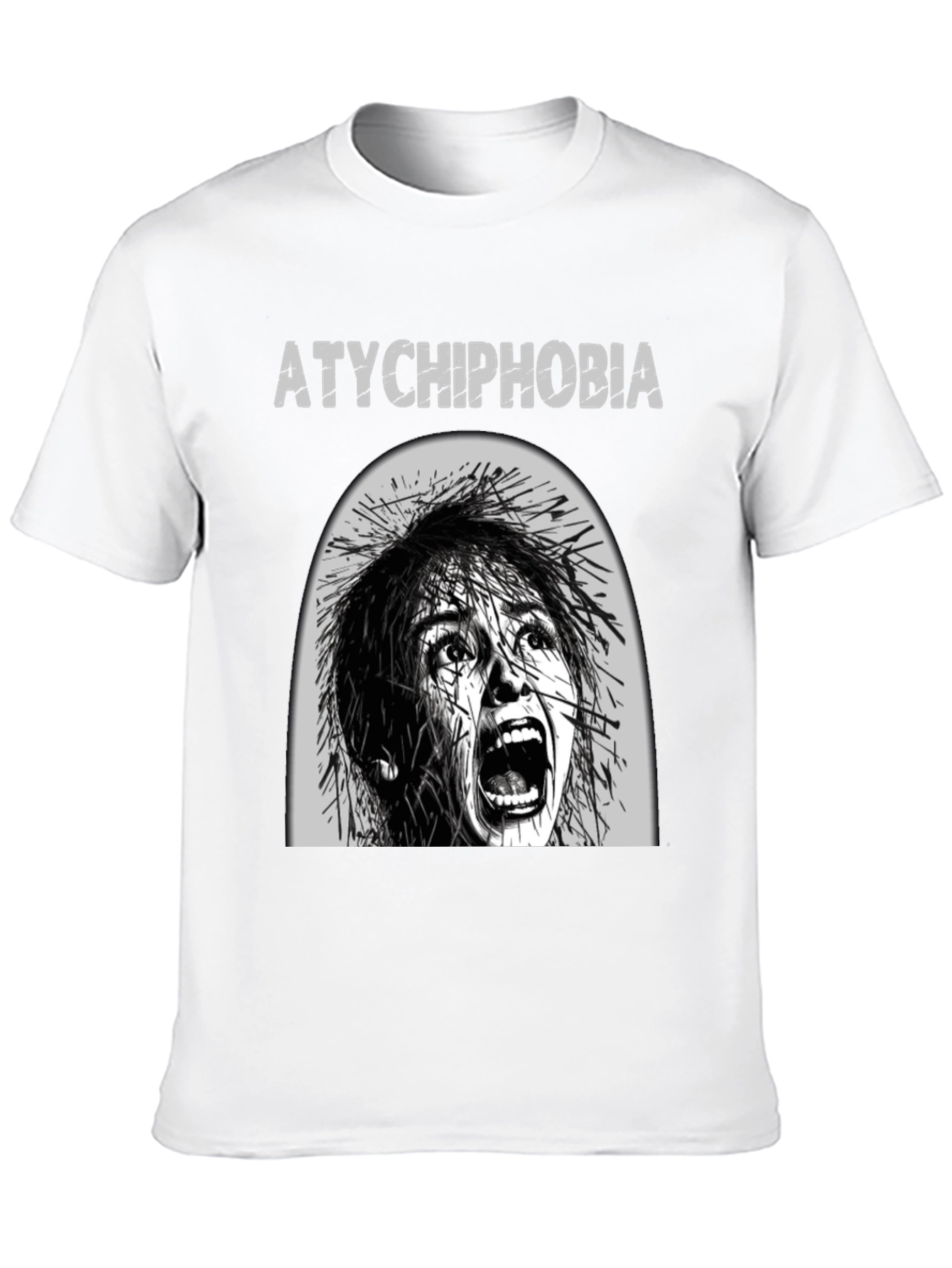 Atychiphobia Fear of Failure Graphic Tee