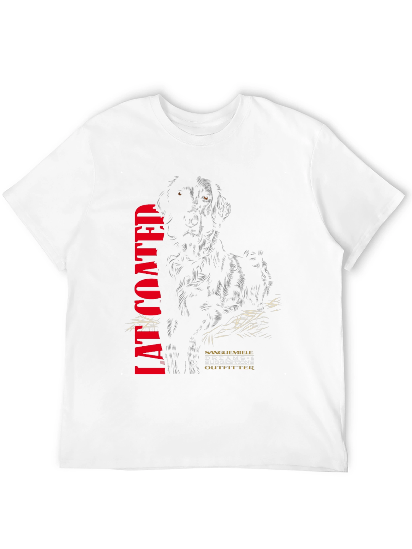 Flat-Coated Retriever T-Shirt - Dog Lover Tee