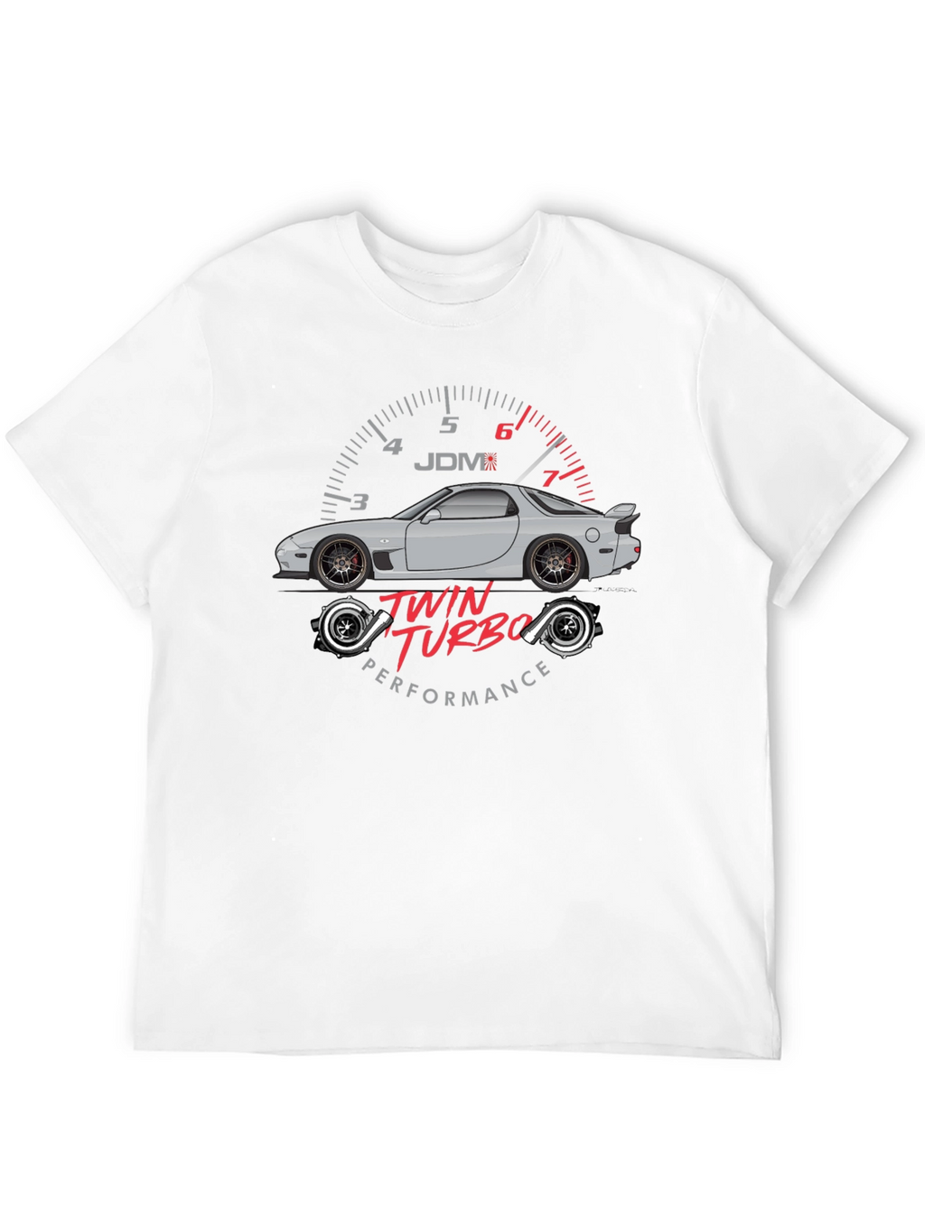 Twin Turbo JDM Car T-Shirt