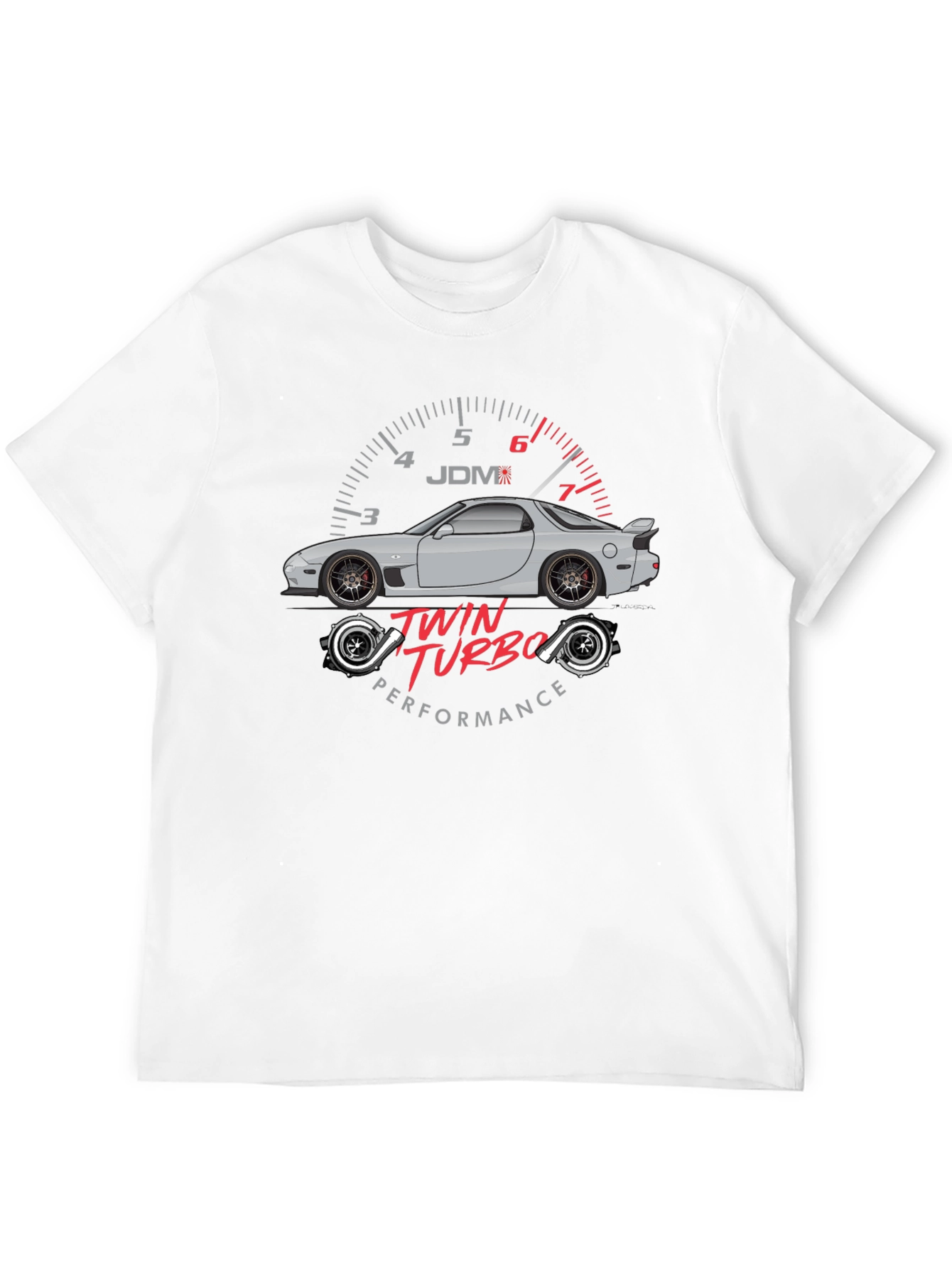 Twin Turbo JDM Car T-Shirt