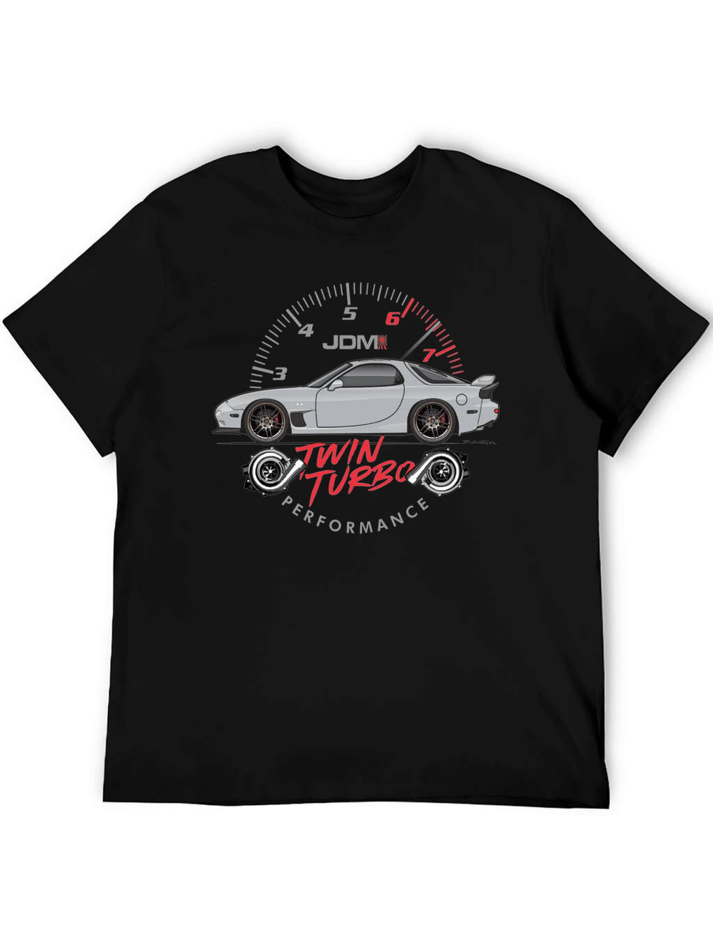 Twin Turbo JDM Car T-Shirt