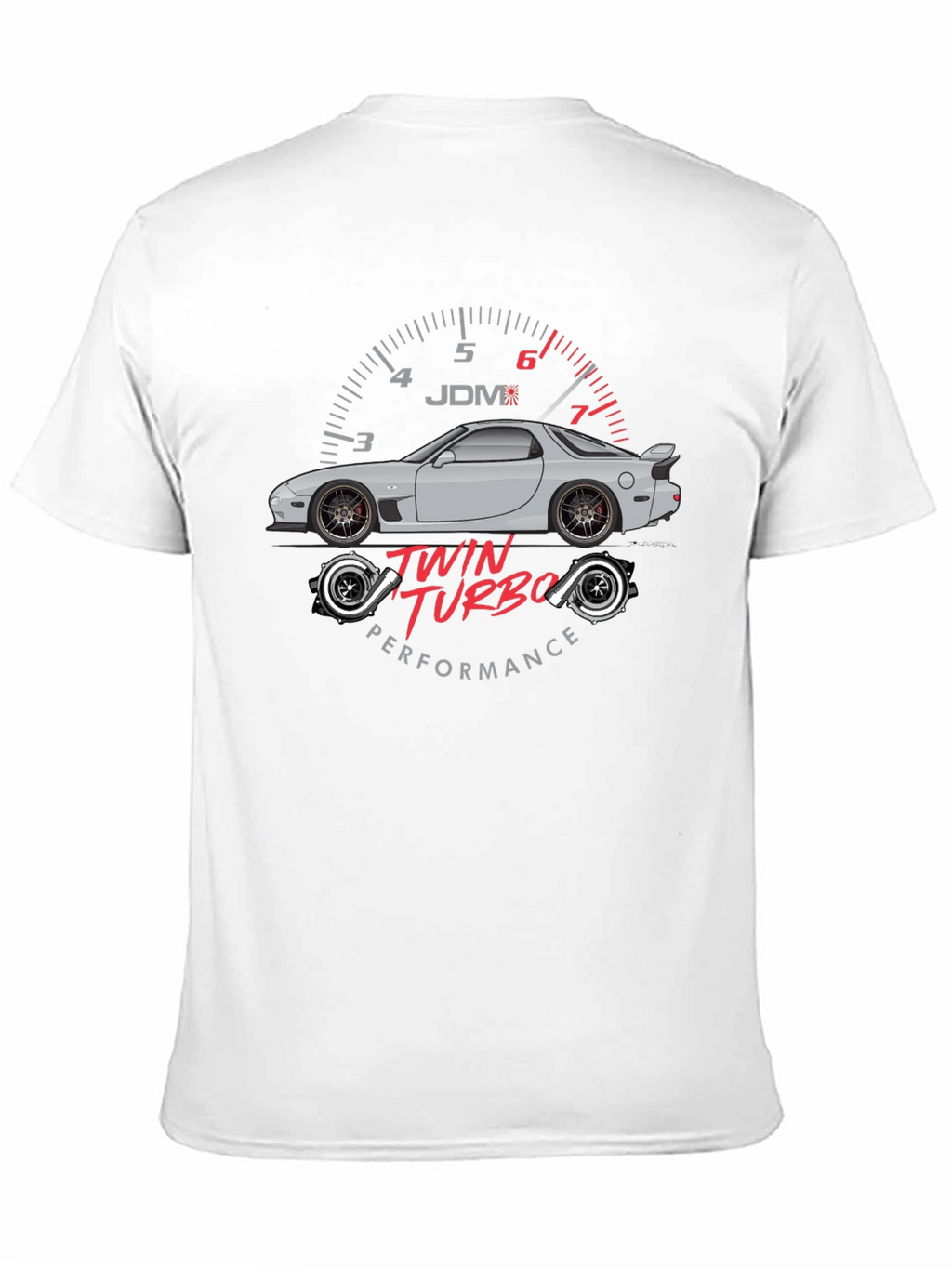 Twin Turbo JDM Car T-Shirt