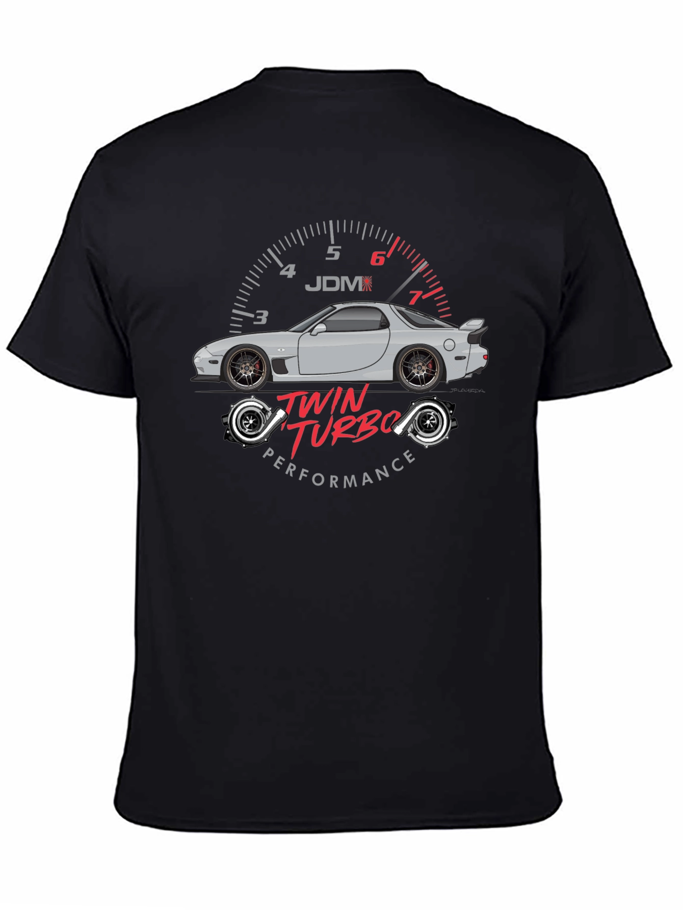 Twin Turbo JDM Car T-Shirt