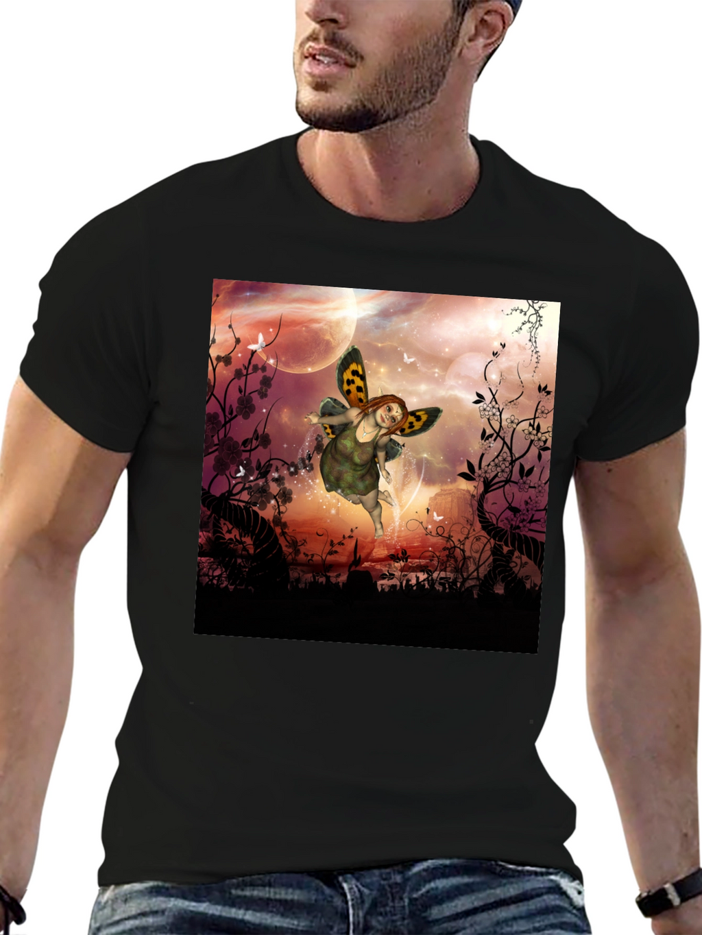 Fairy Fantasy Graphic Tee - Unique Design