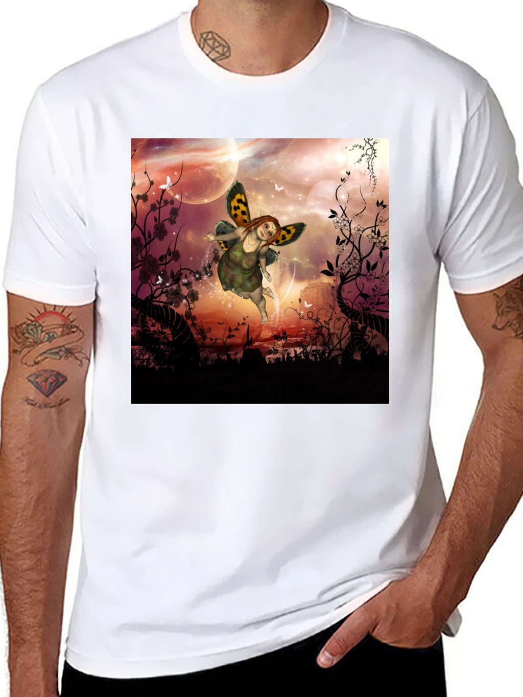 Fairy Fantasy Graphic Tee - Unique Design