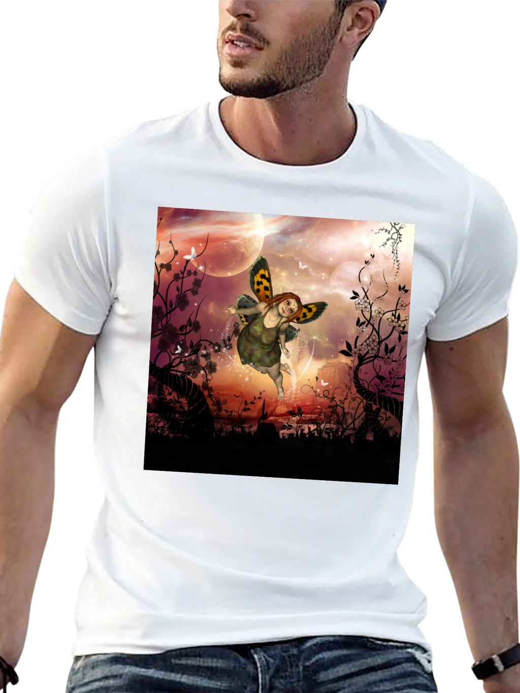 Fairy Fantasy Graphic Tee - Unique Design