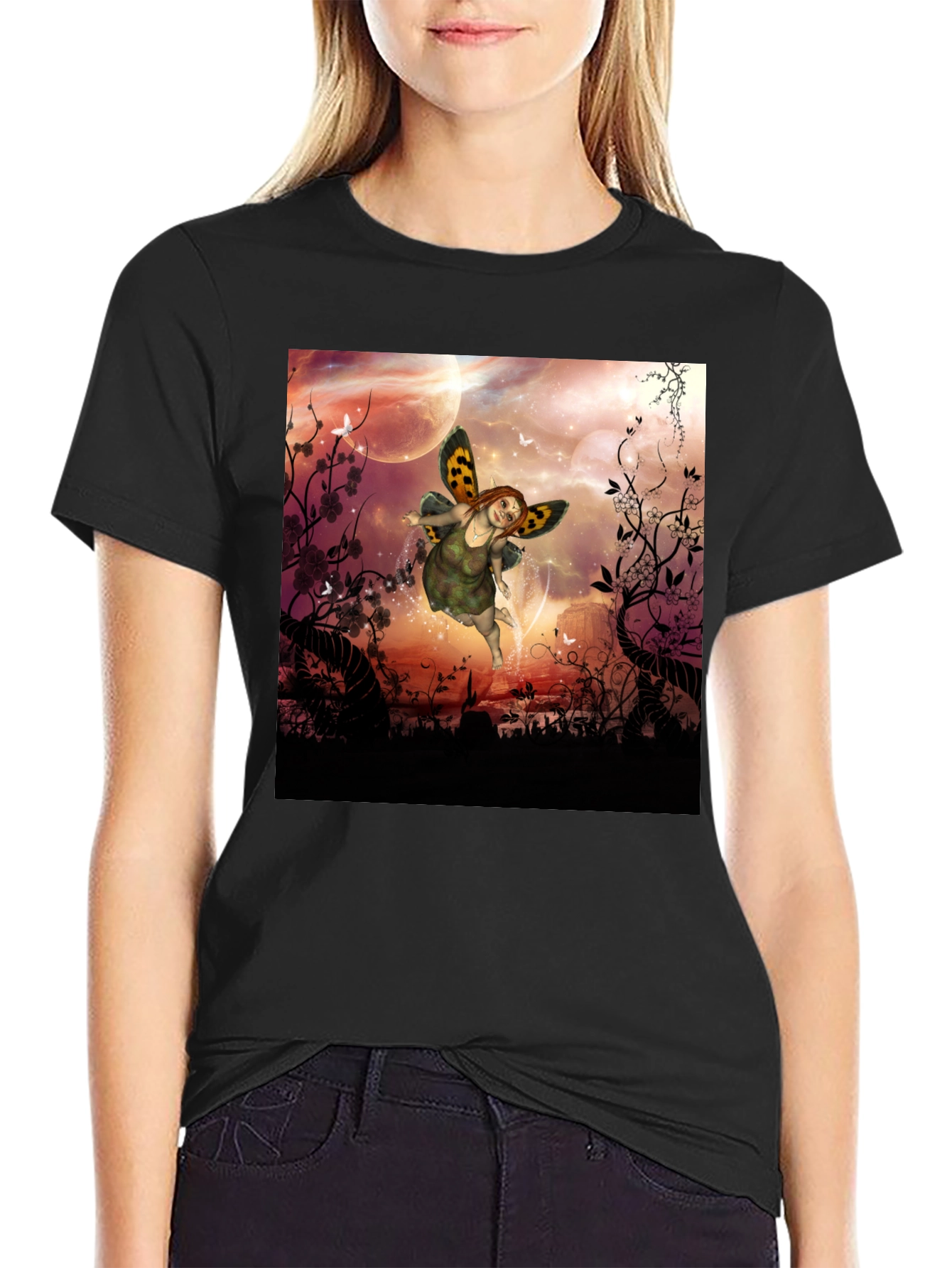 Fairy Fantasy Graphic Tee - Unique Design