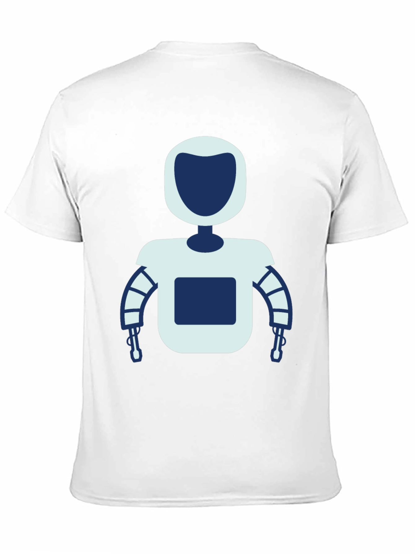 Robot Graphic T-Shirt - Cool Tech Design