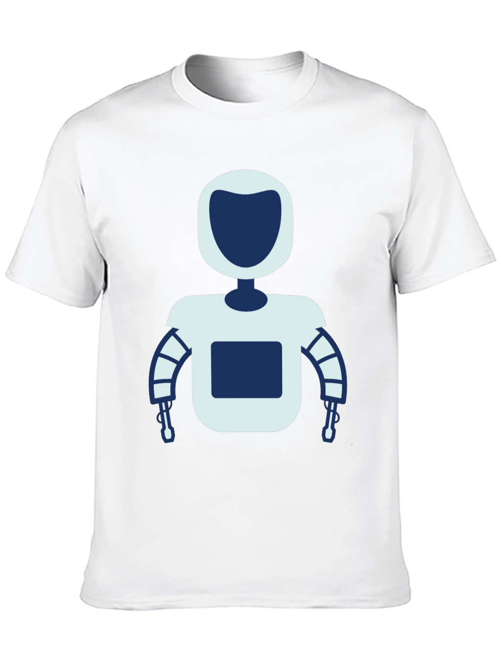 Robot Graphic T-Shirt - Cool Tech Design