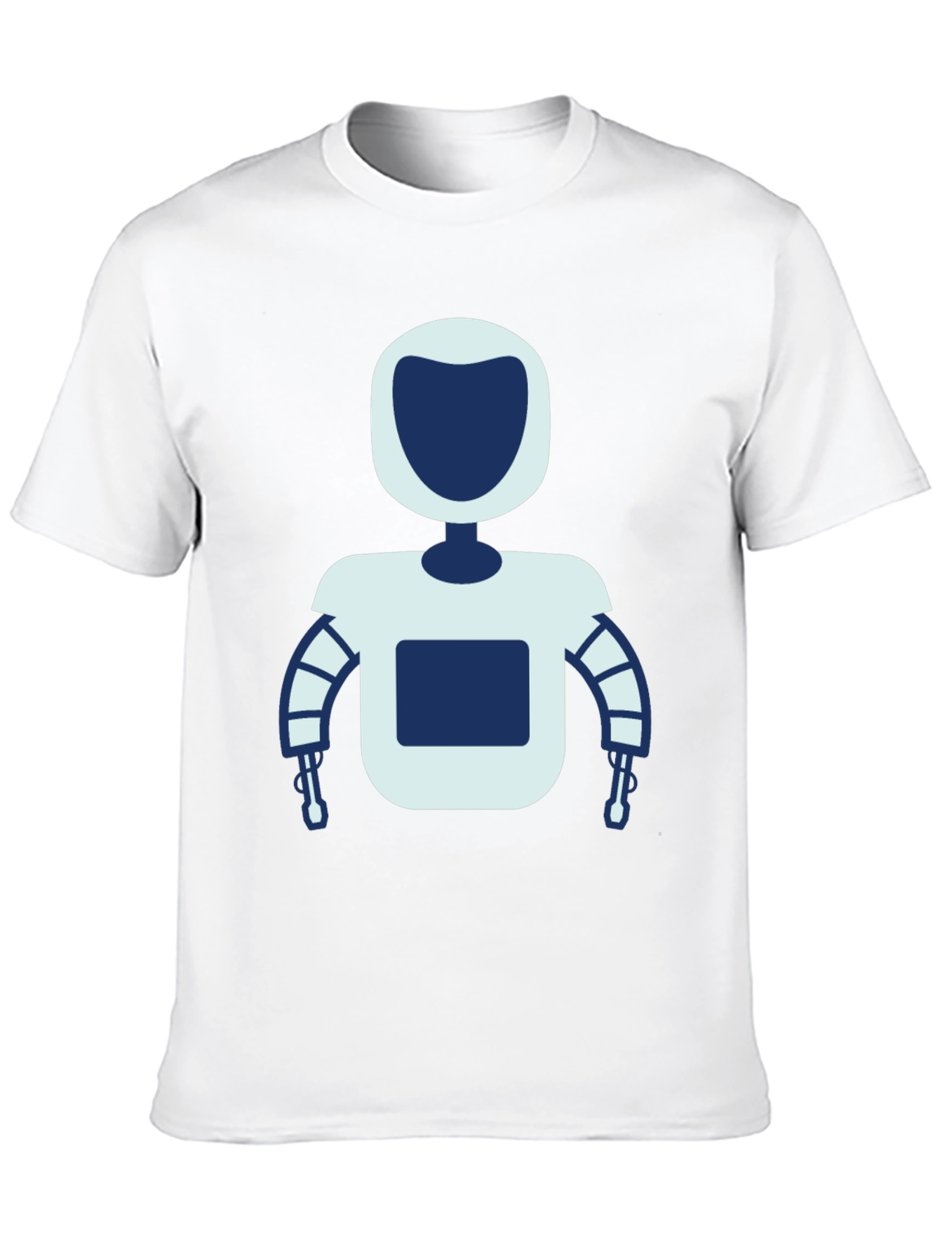 Robot Graphic T-Shirt - Cool Tech Design