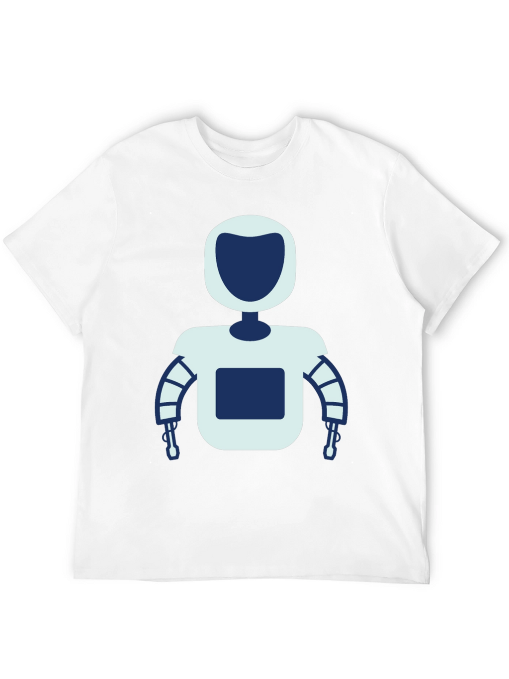 Robot Graphic T-Shirt - Cool Tech Design