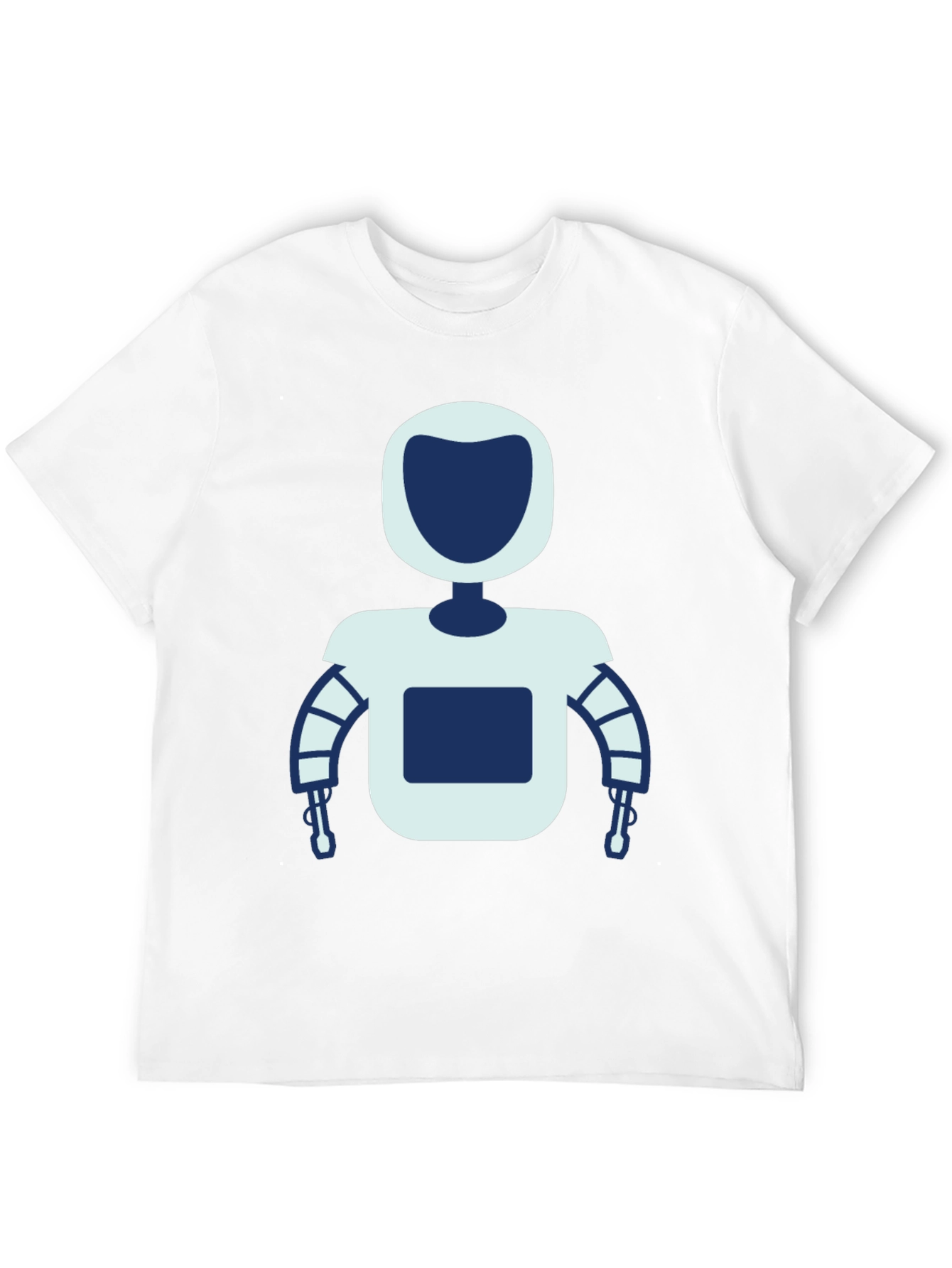 Robot Graphic T-Shirt - Cool Tech Design