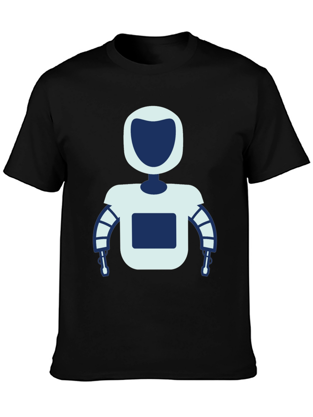 Robot Graphic T-Shirt - Cool Tech Design