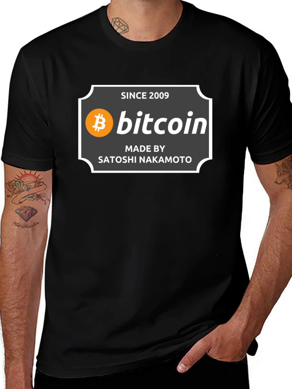 Bitcoin Since 2009 T-Shirt - Satoshi Nakamoto