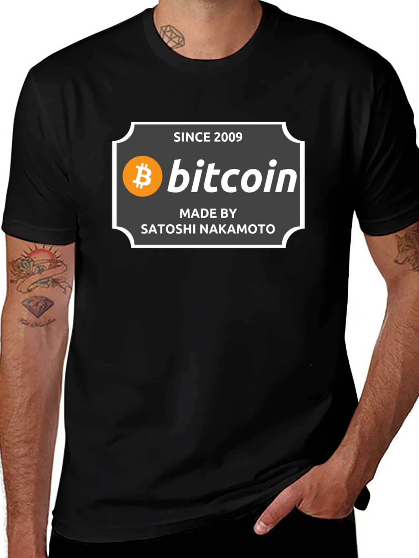 Bitcoin Since 2009 T-Shirt - Satoshi Nakamoto