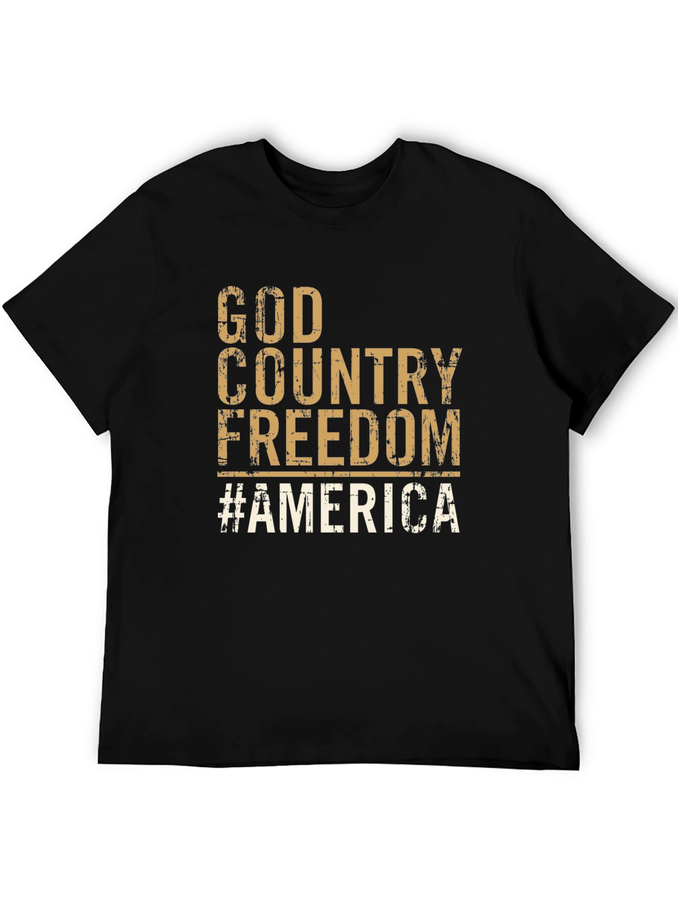God Country Freedom T-Shirt - Patriotic America Tee