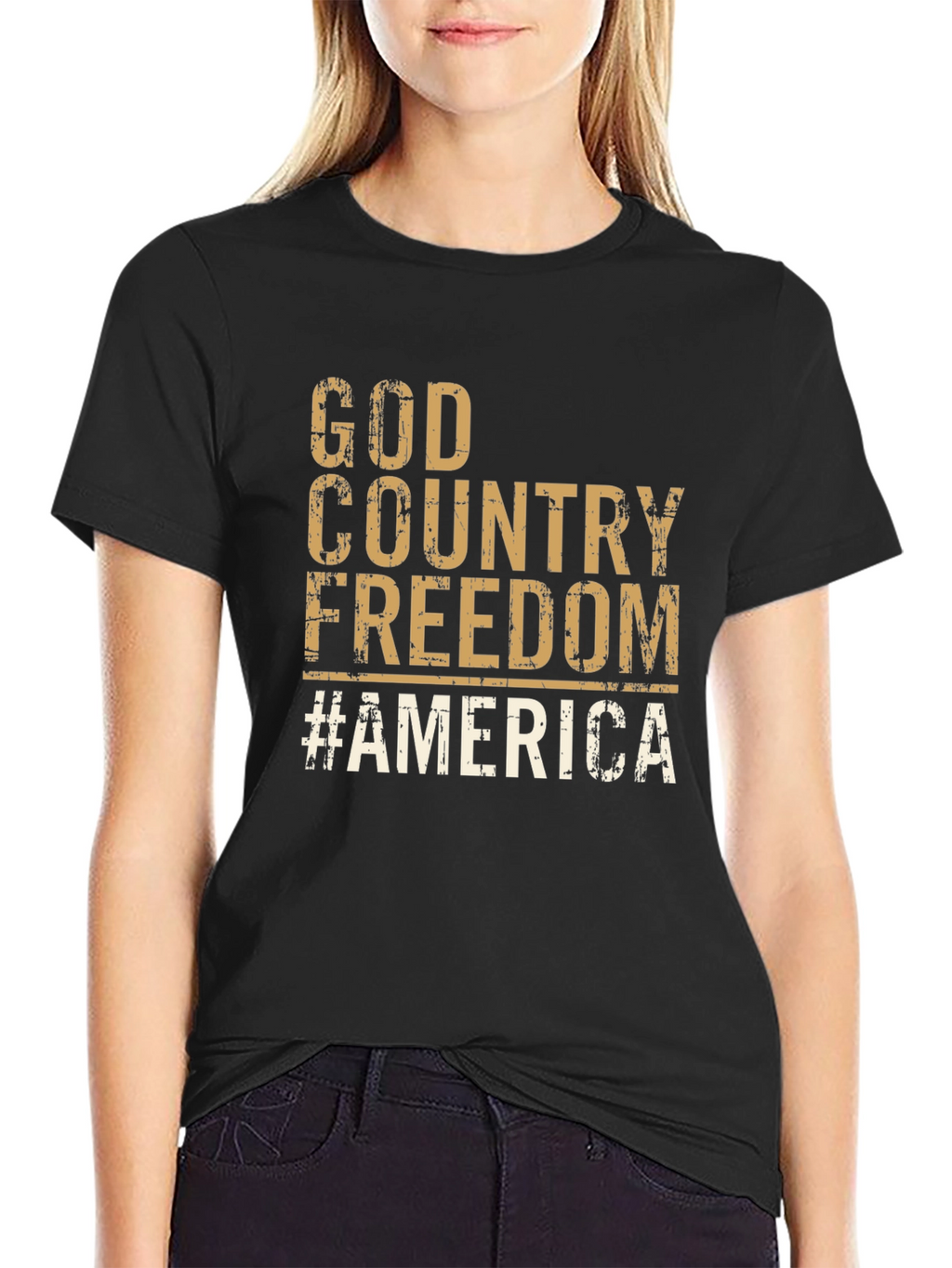 God Country Freedom T-Shirt - Patriotic America Tee