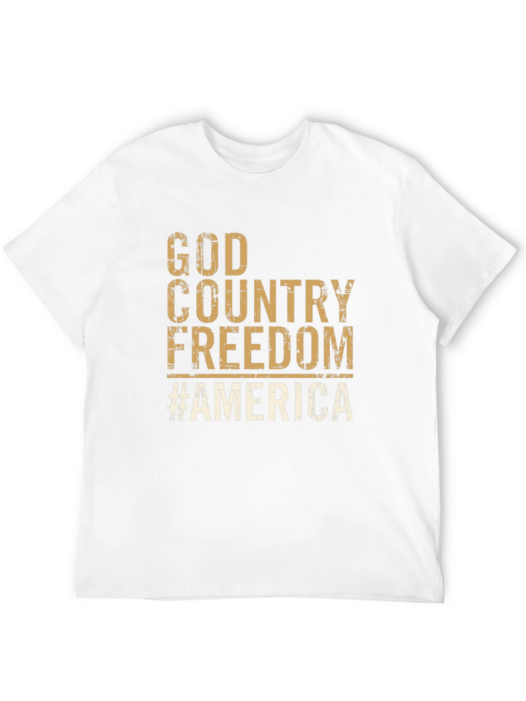 God Country Freedom T-Shirt - Patriotic America Tee