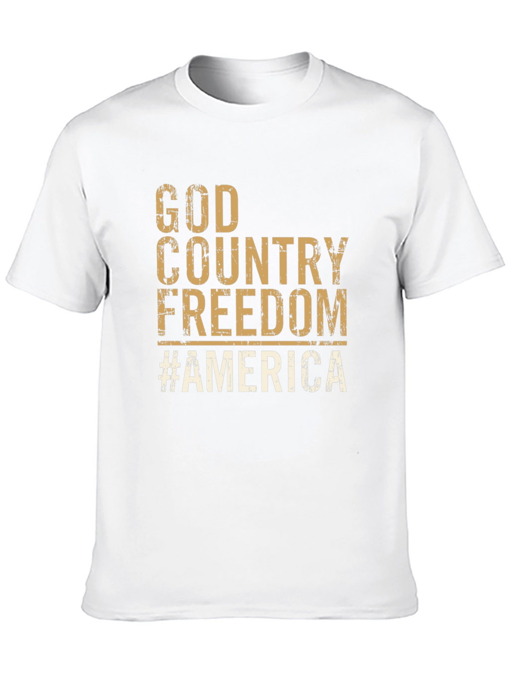 God Country Freedom T-Shirt - Patriotic America Tee