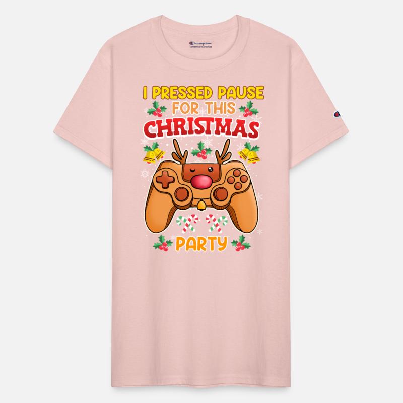 Gamer I Pressed Pause for this Christmas Party