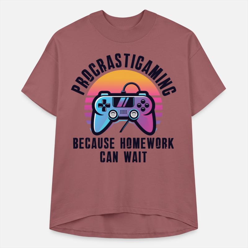 Gamer Procrastigame Homework Gaming