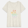 Gay Pride Parade LGBTQ+ Rainbow Flag Body Positive