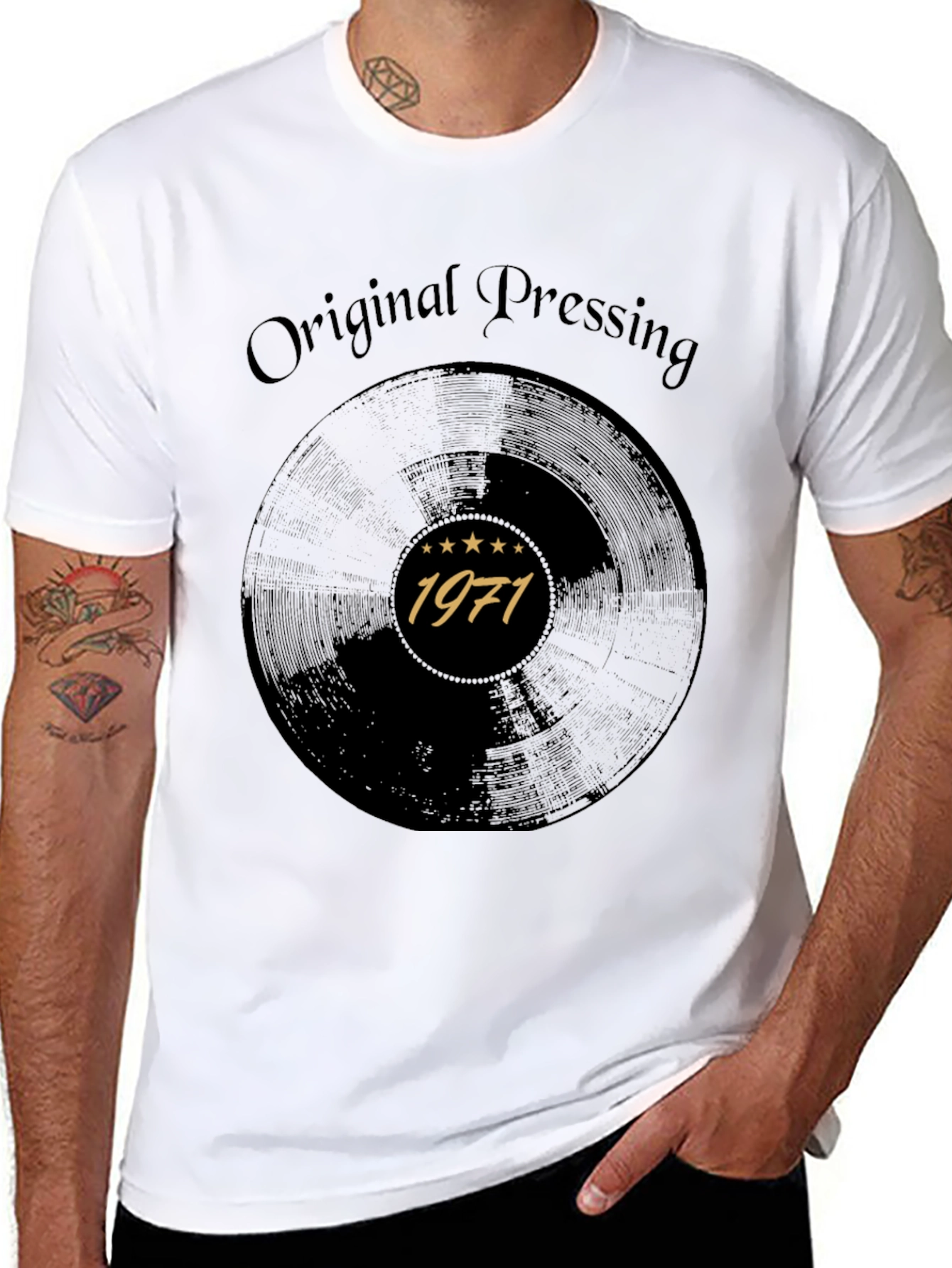 Original Pressing 1971 Record T-Shirt