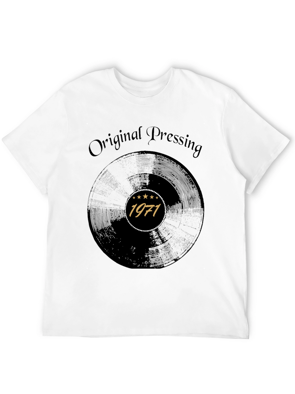 Original Pressing 1971 Record T-Shirt