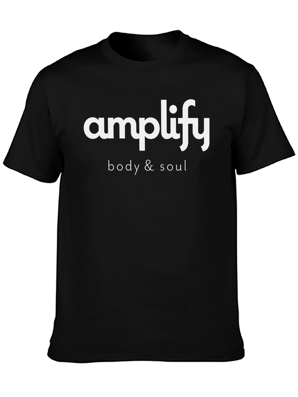 Amplify Body & Soul Black T-Shirt