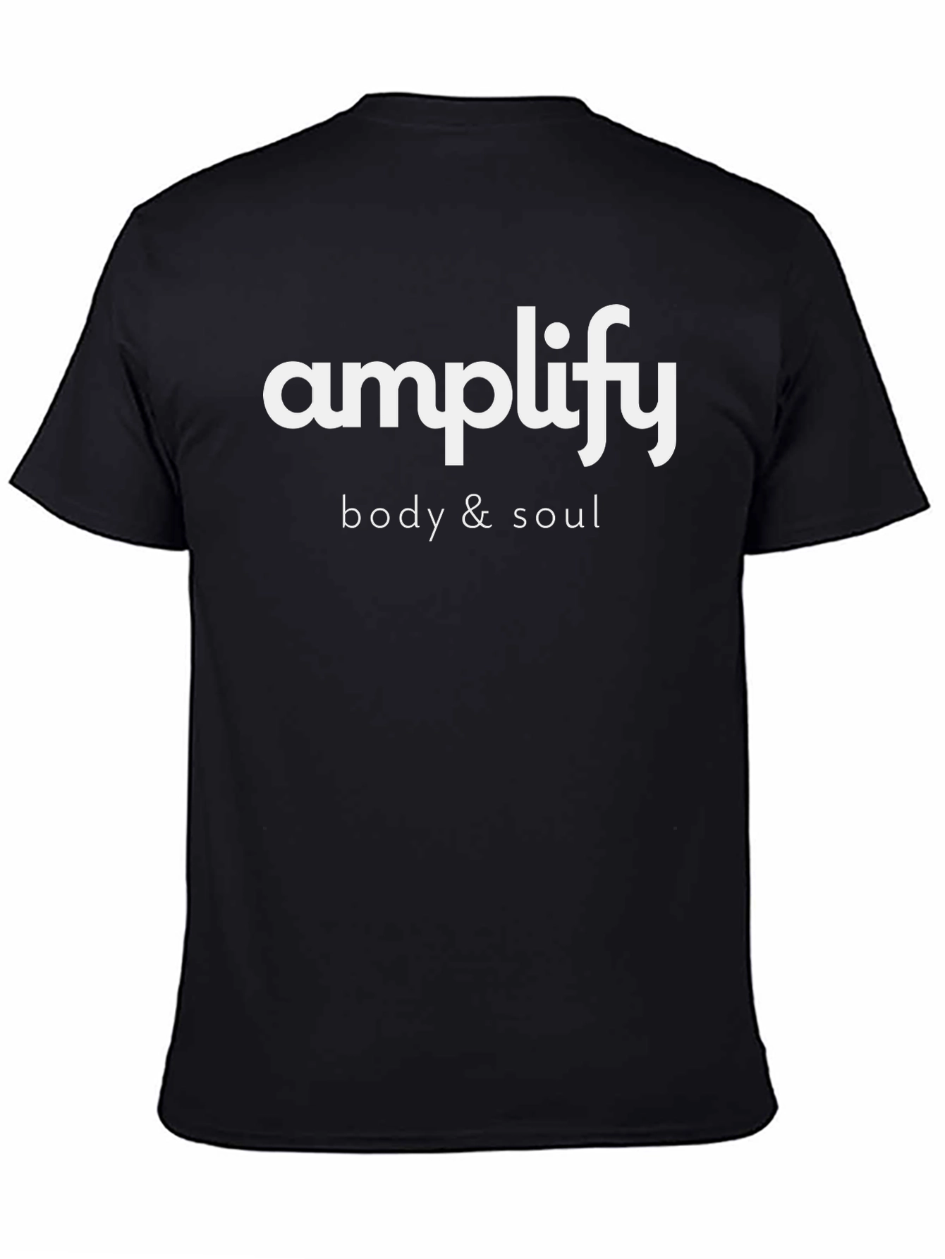 Amplify Body & Soul Black T-Shirt