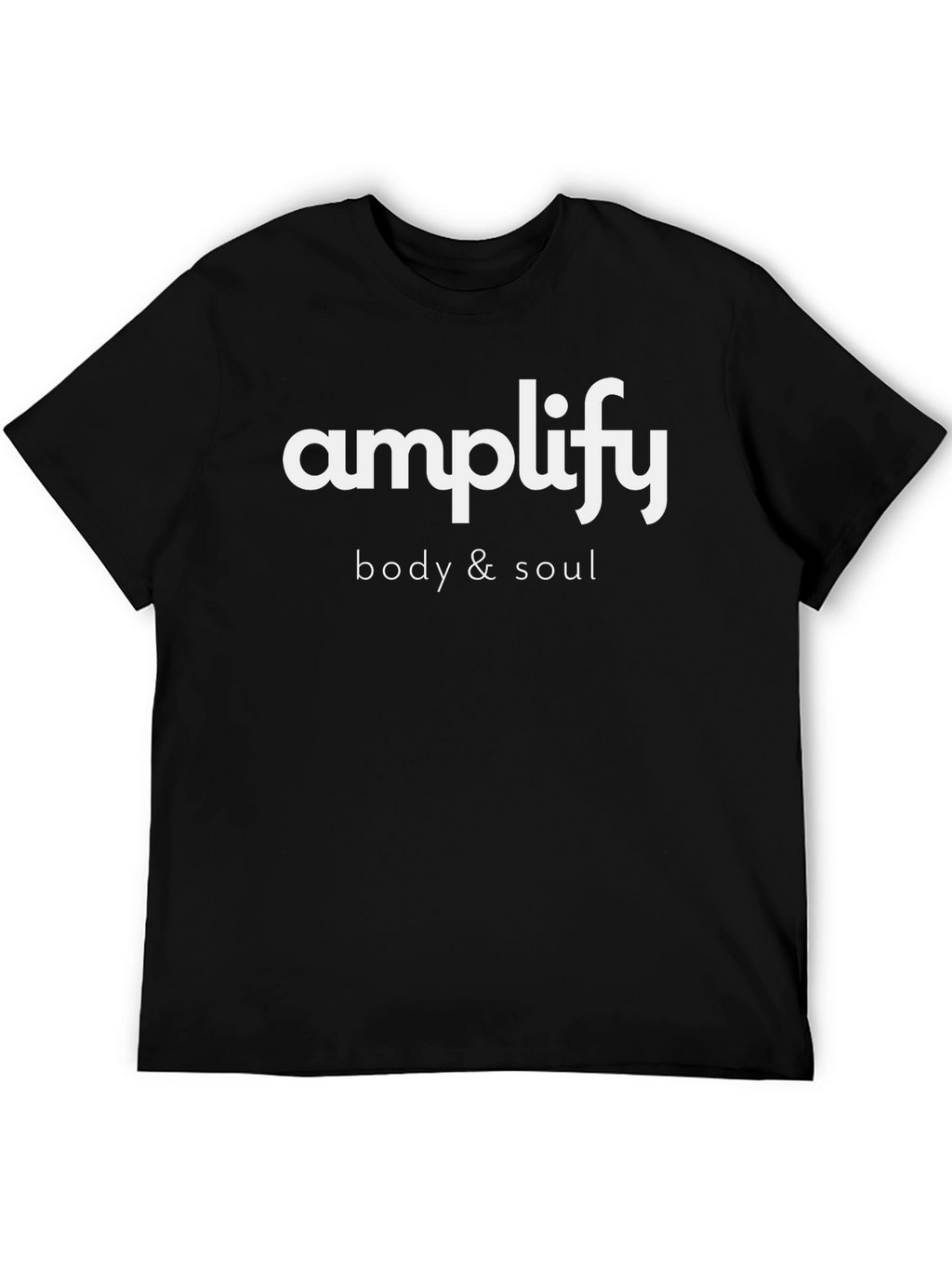 Amplify Body & Soul Black T-Shirt