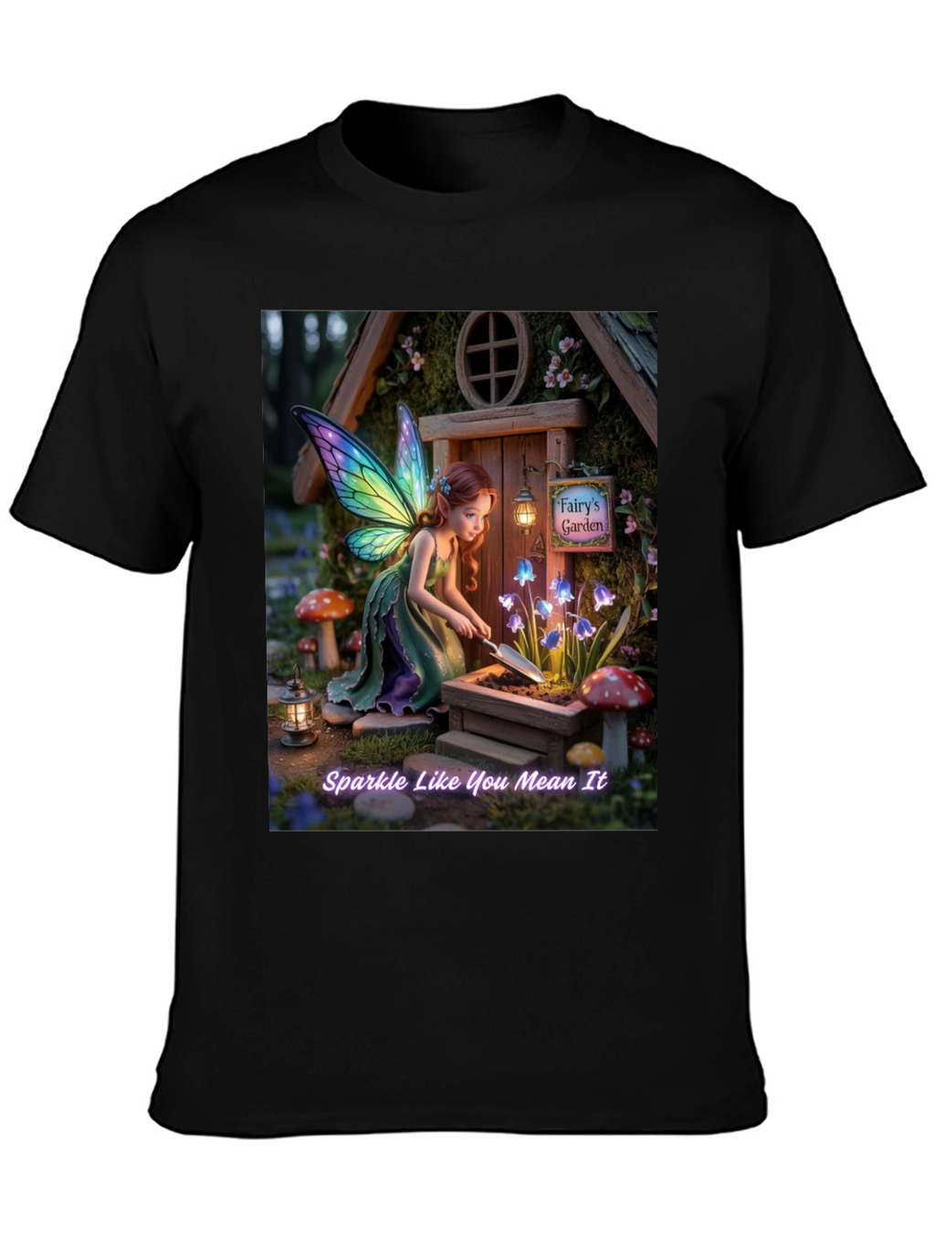 Fairys Garden Sparkle T-Shirt